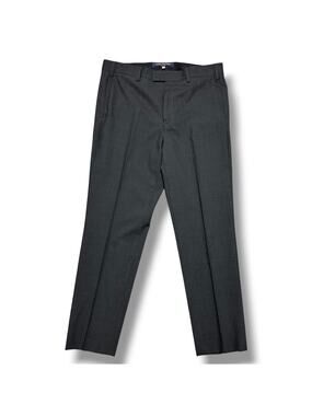 Louis Vuitton Uniforms Gray Wool Dress Pants Trousers Flat Front Sz 50 US 36x29